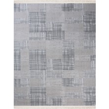 Nexus Halı Hanzade 3111 Gri Serisi Triko Akrilik Salon Oturma Yatak Odası Halısı