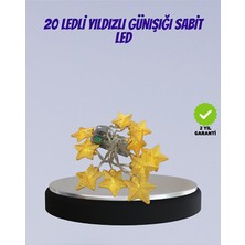 Genel Tedarik Yıldız Figürlü LED Şerit Işık 5m Iç Mekan Dekor Aydınlatma - EMTHBA5953-4681