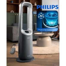 Philips 70 M2 Performanslı Akıllı Sensörlü Hava Temizleyici ve Isıtıcı Havayı Temizlerken Ideal Oda Sıcaklığını Koruyan Otomatik Modlu ve Sessiz Çalışan Ürün AMF870