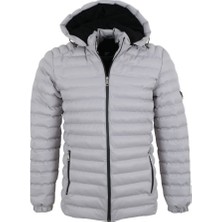 Modarar Erkek Şişme Mont Dar Kesim Taş Rengi RAR01367