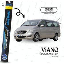 Mercedes Vıano Silecek Seti Sentinel 700MM-650MM