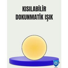 Genel Tedarik LED Hareket Sensörlü Gece Lambası Kablosuz Duvar Tipi - EMTHBA4604-1234
