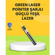 Genel Tedarik Uzun Mesafe Görünürlüklü Yeşil Lazer Pointer Şarjlı - EMTHBA6775-1449