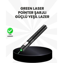 Genel Tedarik Yüksek Güçlü Yeşil Lazer Pointer 5000MW Şarjlı - EMTHBA1516-6389
