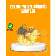 Genel Tedarik Yıldız LED Işık 5 Metre Dekoratif Aydınlatma Günışığı - EMTHBA6072-4464