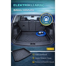 Trobus Skoda Elroq (2025 ve Sonrası) Elektrikli Suv Bagaj Havuzu