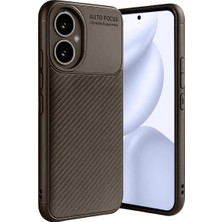 Starseven 400 Kılıf Auto Focus Karbon Kapak - Kahverengi