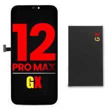 Genos Apple iPhone 12 Pro Max LCD Ekran Dokunmatik Siyah OLED Gx Marka