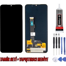 Genos Xiaomi Mi 9se LCD Ekran Çıtasız OLED Siyah (Küçük LCD Ekran) Montaj Kiti Hediye