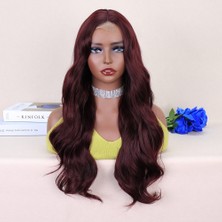 Cenk Xstore Koyu Kızıl Kahve Tül Peruk Pk