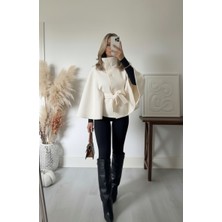 Satenia Store Panço Kaşe Kumaşı Düğmeli Yeni Modell Kemerli