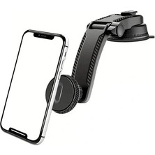 VeraGlobe Buğz Manyetik 360 Derece Dönebilen Araç Içi Telefon Tutucu