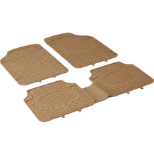 Image Elite (Tüm Modeller) Üniversal Kauçuk Oto Paspas Bej