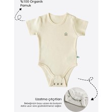 Kitikate Organik New Basic Uzayan Kısa Kol Body Natural