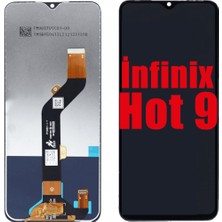 Genos Infinix Smart 5 LCD Ekran Dokunmatik Siyah Çıtasız A Plus Kalite