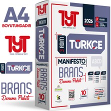 İnformal Yayınları 2026 YKS TYT Türkçe 3 Adım Manifesto 10 Adet Branş Deneme Paketi Dijital Çözümlü
