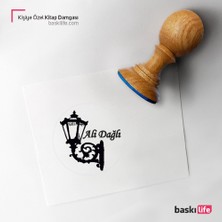 Baskı Life Kişiye Özel Kitap Damgası Kitap Mührü Kaşe Kitap Mühür Özel Damga 303
