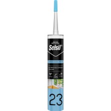 Selsil Yağmura Dayanıklı Pro Slikon Mastik 485 gr