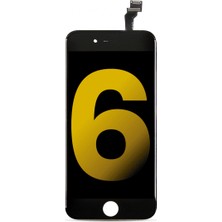 Genos Apple iPhone 6 LCD Ekran Dokunmatik Siyah Orjinal