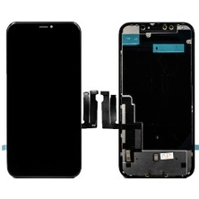 Genos Apple Iphone Xr LCD Ekran Siyah (Jk Kalite)