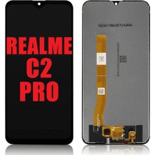 Genos Realme 2 Pro LCD Ekran Dokunmatik Siyah Çıtasız Orjinal