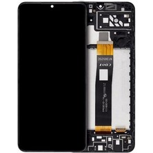 Genos Samsung Galaxy A04S A047F Ile Uyumlu OLED Ekran Dokunmatik Çıtalı