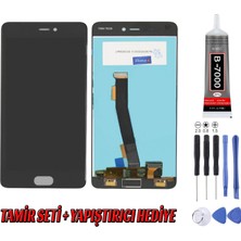 Genos Xiaomi Mi 5s LCD Ekran Çıtasız Siyah Montaj Kiti Hediye