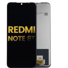 Genos Xiaomi Redmi Note 8t LCD Ekran Dokunmatik Siyah Çıtasız Orjinal