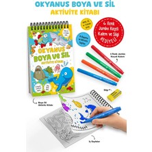 Bigkids Yayınları Okyanus – Boya ve Sil Aktivite Kitabı / 3 Yaş +