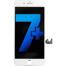 Genos Apple iPhone 7 Plus LCD Ekran Dokunmatik Beyaz Revize Orjinal