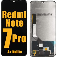 Genos Xiaomi Redmi Note 7 Pro LCD Ekran Dokunmatik Siyah Çıtasız A Plus Kalite