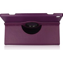 OEM M10 X505F  Uyumlu Kılıf 360 Tablet Deri Kılıf - MÜRDÜM-(5796) - NETIHV9757-1160