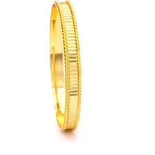 Ferizz Altın Kaplama 7 mm Sazan Ajda Bilezik BLZ-3140