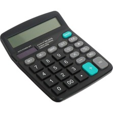 Go İthalat Standart Fonksiyonlu 12 Haneli Geniş LCD Ekran,Pill Masaüstü Hesap Makinesi