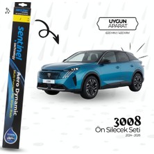 Peugeot 3008 Silecek Seti Sentinel 600MM-400MM