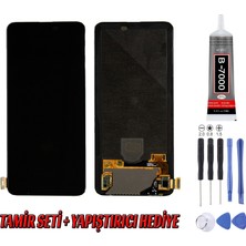 Genos Xiaomi Poco F2 Pro LCD Ekran Çıtasız Orijinal Siyah Montaj Kiti Hediye