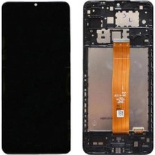 Genos Samsung Galaxy A02S A025F ile Uyumlu OLED Ekran Dokunmatik Çıtalı