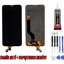Genos Xiaomi Mi Play LCD Ekran Çıtasız Siyah Montaj Kiti Hediye