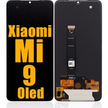 Genos Xiaomi Mi 9 LCD Ekran Dokunmatik Siyah Çıtasız OLED Üstün Kalite