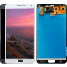 Genos Samsung Galaxy Note 4 N910F ile Uyumlu OLED Ekran Dokunmatik
