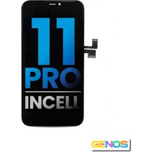 Genos Apple iPhone 11 Pro LCD Ekran Dokunmatik Siyah A Kalite