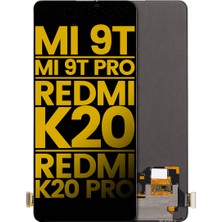 Genos Xiaomi Redmi K20 Pro LCD Ekran Dokunmatik Siyah Çıtasız Orjinal