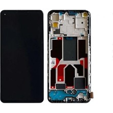 Genos Oppo Reno 5 Lite ile Uyumlu OLED Ekran Dokunmatik Çıtalı CPH2205