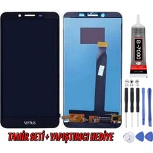Genos Vestel Venüs V3 5580 LCD Ekran Çıtalı Gold Altın Montaj Kiti Hediye