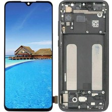Genos Xiaomi Mi 9 Lite ile Uyumlu LCD Ekran Dokunmatik Çıtalı