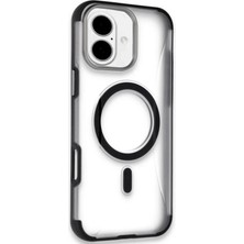 Starseven Iphone 16 Hilton Magsafe Kapak - Siyah