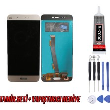 Genos Xiaomi Mi 5 LCD Ekran Gold Altın Montaj Kiti Hediye