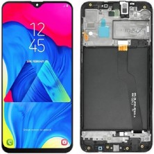 Genos Samsung Galaxy M10 M105F ile Uyumlu OLED Ekran Dokunmatik Çıtalı