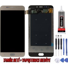 Genos Casper Via F1 LCD Ekran Çıtasız Beyaz Montaj Kiti Hediye