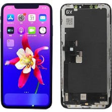 Genos Apple iPhone Xs ile Uyumlu Gx OLED Ekran Dokunmatik